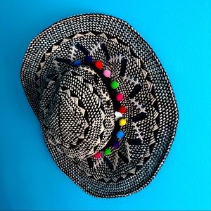 Betsey Johnson Pom Pom hat